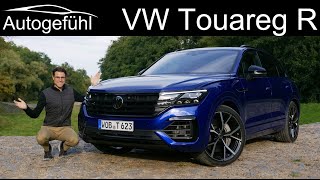 new VW Touareg R 462 hp performance PHEV SUV FULL REVIEW  Autogefühl [upl. by Knuth]