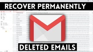 How to recover permanently deleted emails from gmail after 30 days  2021 [upl. by Ahsieki717]