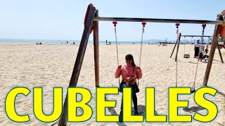 SHORT VISIT TO CUBELLES BARCELONA SPAIN  TRAVEL VLOG 2021 [upl. by Breger]