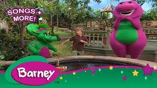 Barney  Row Row Row Your Boat  SONGS for Kids [upl. by Nerissa]