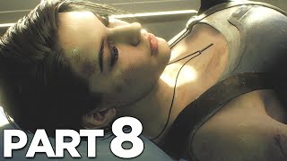 RESIDENT EVIL 3 REMAKE Walkthrough Gameplay Part 8  HOSPITAL RE3 NEMESIS [upl. by Saber]