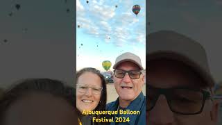 Albuquerque Balloon Festival 2024 familyfun albuquerqueballoonfestival rvlife travelingcogbill [upl. by Brnaba350]