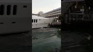 Yacht crashes into pier  1062280 [upl. by Hoj206]