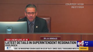 Exclusive Financial issues at center of Harlingen CISD superintendent resignation [upl. by Janey]