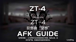 ZT4  Easy amp AFK Guide  Zwillingsturme Im Herbst  【Arknights】 [upl. by Kinimod]