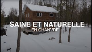 Maison écologique saine et naturelle en chanvre VISITE [upl. by Margarethe]