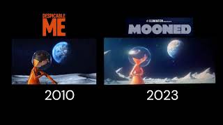 Vector on the Moon Comparison 2010 VS 2023 [upl. by Zetnahs900]