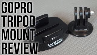 GoPro Tripod Mount Review [upl. by Sacttler237]