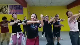 Nazam berkasih  Syura dance cover by Jsl fitness Centre [upl. by Inattirb]