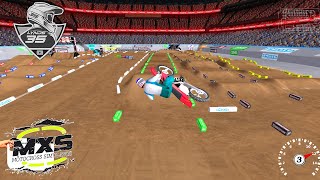 I can get around the track in MX Simulator [upl. by Karp]