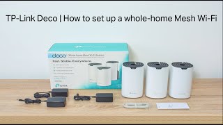 How to Set up TPLink Whole Home Mesh WiFi [upl. by Pelagia]