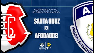 JOGO COMPLETO SANTA CRUZ X AFOGADOS  RODADA 8  PERNAMBUCANO 2024 [upl. by Colinson524]