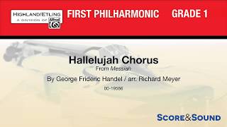 Hallelujah Chorus arr Richard Meyer – Score amp Sound [upl. by Pascal]