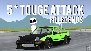 FR LEGENDS  HOW TO 5 TOUGE ATTACK [upl. by Cate]