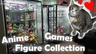 Can cats own stuff anime amp video game figure collection [upl. by Zahara]