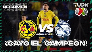 HIGHLIGHTS  América vs Puebla  Liga Mx AP2024  J5  TUDN [upl. by Eidnas]