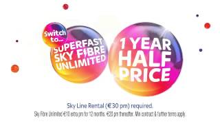 Sky Fibre advert with Joy from Inside Out Ireland [upl. by Martin]