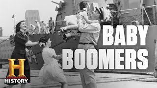 Fast Facts About Baby Boomers  History [upl. by Ellemaj]