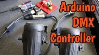 ARDUINO DMX512 CONTROLLER [upl. by Lucho128]