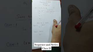 Sequence And Series  Class 11  Maths shorts [upl. by Gardiner]