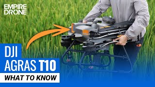 DJI Agras T10  What To Know [upl. by Geilich760]