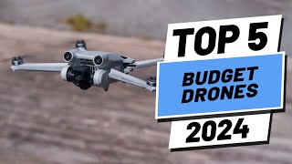 Top 5 BEST Budget Drones in 2024 [upl. by Mundy685]