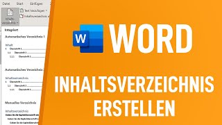 📄 Word Inhaltsverzeichnis erstellen die beste Methode [upl. by Inami]