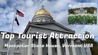 Top Tourist Attraction Montpelier Vermont USA [upl. by Yelmene]