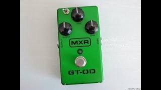 MXR GTOD Overdrive with ZWOD switch mod [upl. by Viddah183]