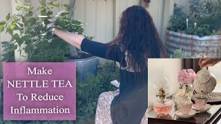 Make Stinging Nettle Tea  Healing Benefits amp Ritual  Anti Inflammatory Herbal Tea Recipe [upl. by Saunders]