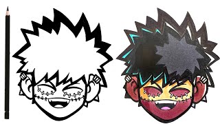 COMMENT DESSINER DABI  MY HERO ACADEMIA [upl. by Zsa Zsa]