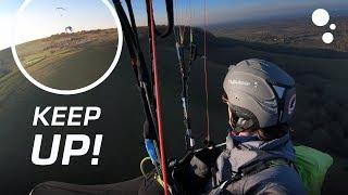 KEEP UP How to get higher when paragliding in light lift [upl. by Yeblehs]