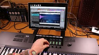 Komplete Kontrol S49 Mk2 improv with Ableton Live and Surface Pro [upl. by Catherin536]