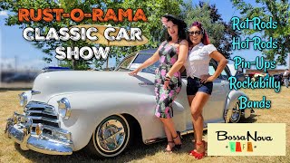 Rust O Rama American Classic Car Show Salem OR 2021 Rat Rods Hot Rods Rockabilly Kustom Kulture [upl. by Kalfas]