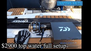 2900 best ever GT poppingStickbait rod setup Zenaq Daiwa 2020 Saltiga Saltiga12 braid [upl. by Maris589]