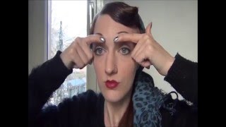 1920s makeup ★ Fab4ty Retro Style ★ 20er Jahre Look [upl. by Merkle]