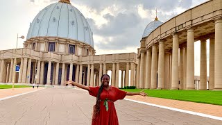 WORLD’S LARGEST CHURCH IS IN COTE DIVOIRE THE BASILICA OF OUR LADY OF PEACE OF YAMOUSSOUKRO [upl. by Jaenicke]