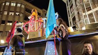 Cabalgata Reyes Magos Pamplona 2023 [upl. by Rovner]