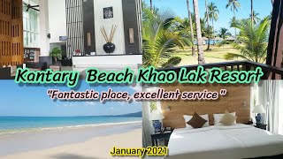 Kantary Beach Hotel Khao Lak Good Location Nice Resort Friendly staff update January 2021 [upl. by Alimaj]