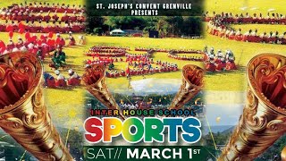 StJosephs Convent Grenville Presents Inter House School Sports 2025 [upl. by Dasa792]