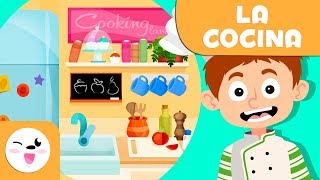 LA COCINA Episodio 2  Objetos de la casa  Vocabulario para niños [upl. by Cornelle228]