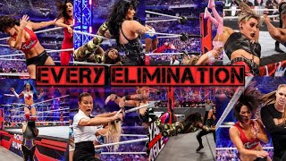 EVERY WWE WOMENS ROYAL RUMBLE ELIMINATIONS [upl. by Fulmer]