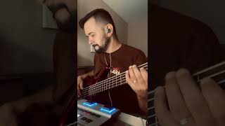 Trabalho duro 2metro rap gospel cover Bass bassplayerbrasil [upl. by Ydnar620]