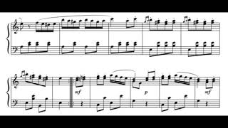 Mozart  Turkish March With Score [upl. by Isidoro998]