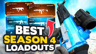 Warzone Season 4 Top 10 BEST LOADOUT  Class Setups Modern Warfare Tips [upl. by York]