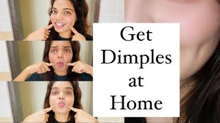 Get Dimples in 7 days at Home  Dimple exercise  Beauty’s crown [upl. by Massimiliano]