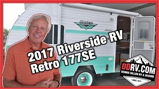 2017 Riverside RV Retro 177SE  DDRVcom [upl. by Aurora575]