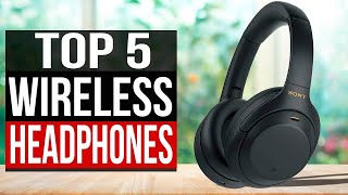 TOP 5 Best Wireless Headphones 2022 [upl. by Fleisig]