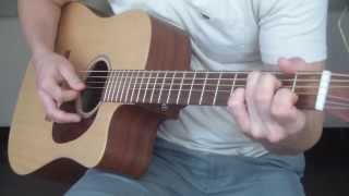 Johnny Cash  Hurt Guitar Lesson Chords Strumming Pattern [upl. by Katz723]