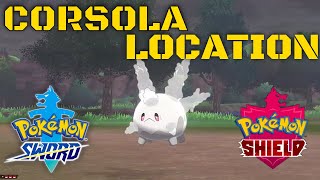 Pokemon Sword And Shield Corsola Location [upl. by Niarda]